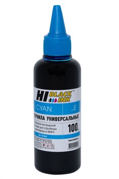 Чернила Hi-Black Универсальные для Epson (Тип E-V1), C, 0,1 л.     1507010381110 - фото 10752