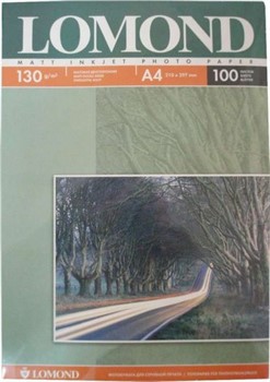 Lomond Матовая двусторонняя бумага A4, 130г/м2, 100 листов     0102004 - фото 4445