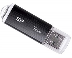 Silicon Power Флеш накопитель 32Gb Ultima U02, USB 2.0, Черный     SP032GBUF2U02V1K - фото 9258