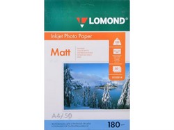 Lomond А Матовая 1x фотобумага А5 50л180г/м2 (210x148мм)     0102068 - фото 9390