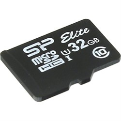 Флеш карта microSD 32GB Silicon Power Elite microSDHC Class 10 UHS-I     SP032GBSTHBU1V10 - фото 9911