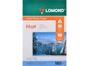 Lomond А Матовая 1x фотобумага А5 50л180г/м2 (210x148мм)     0102068