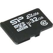 Флеш карта microSD 32GB Silicon Power Elite microSDHC Class 10 UHS-I     SP032GBSTHBU1V10